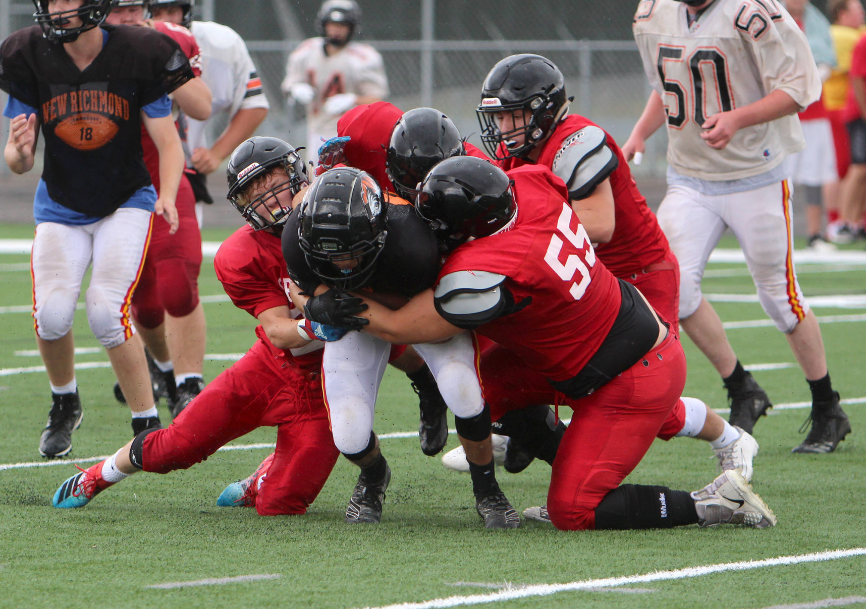 Chi-Hi football scrimmage 8-16-19